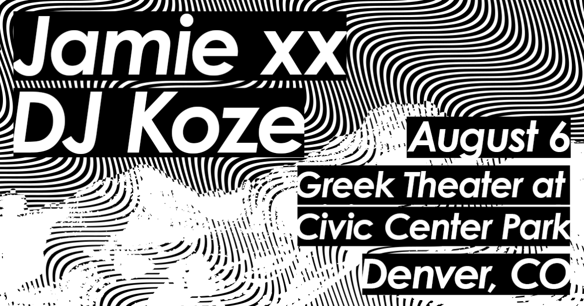 Jamie XX W/ DJ Koze